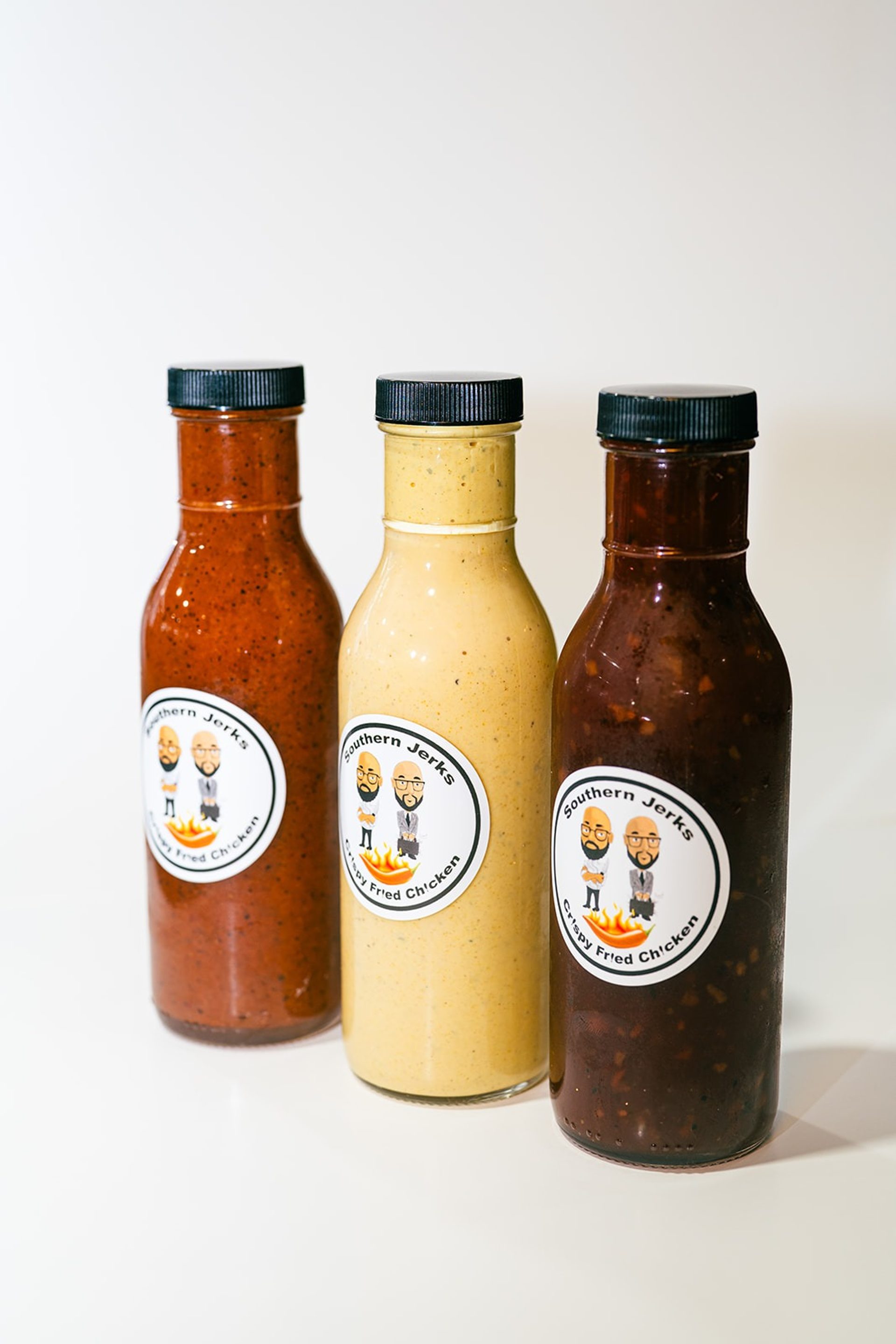 Our 3 Sauces. All different. All good.
