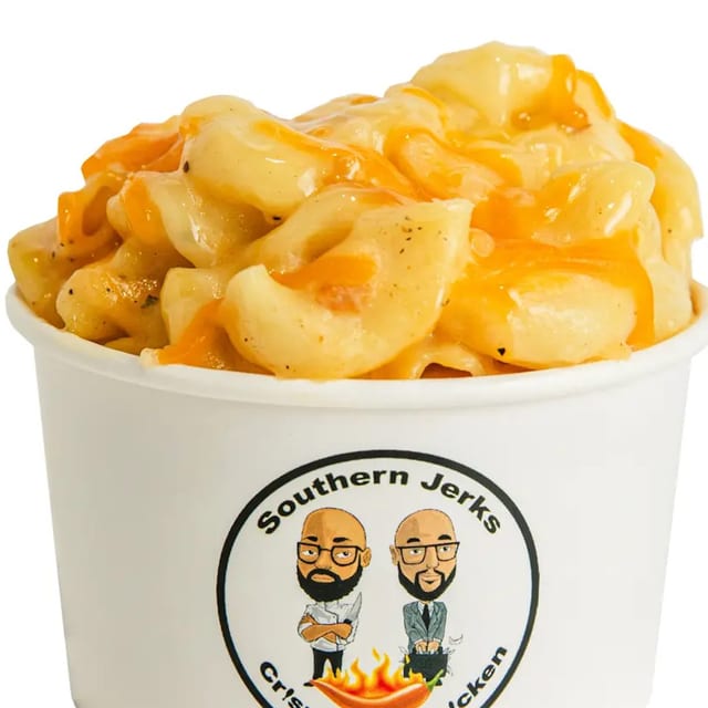 Large 3 Cheese Mac & Cheese.