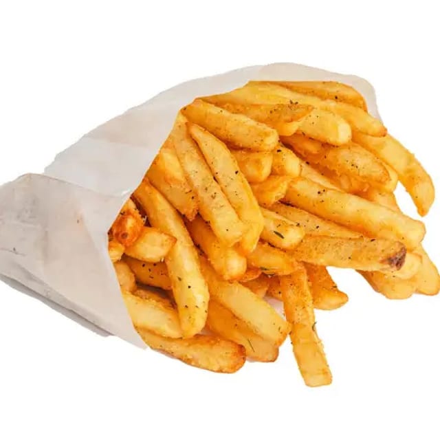 Large Crispy Seasoned Fries.